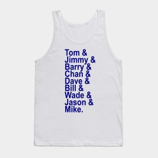 Dallas Cowboys list of coaches Tank Top